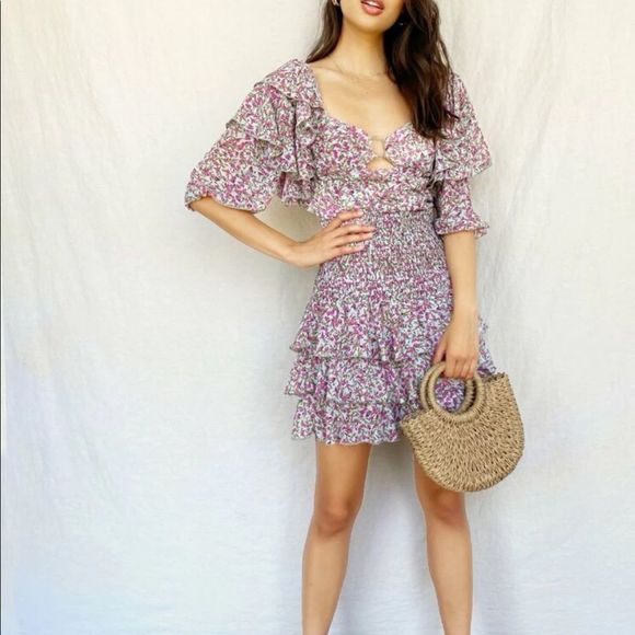 Women’s Layered Ruffle Dress - Picture 15 of 15